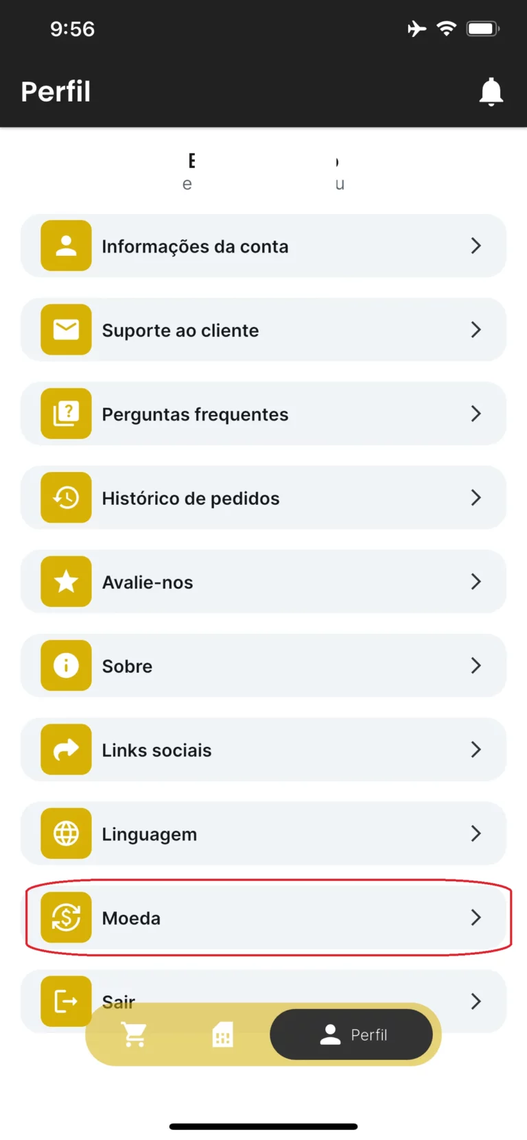 Abrir perfil