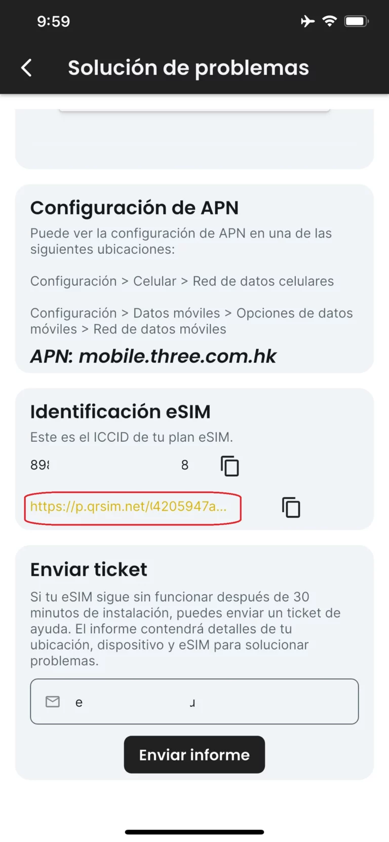 Haz clic en el enlace