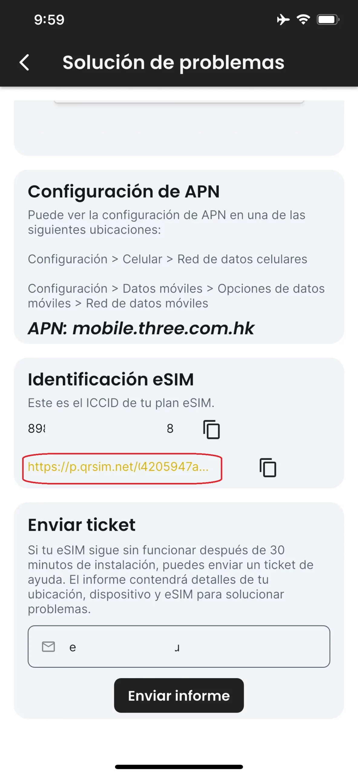 Haz clic en el enlace
