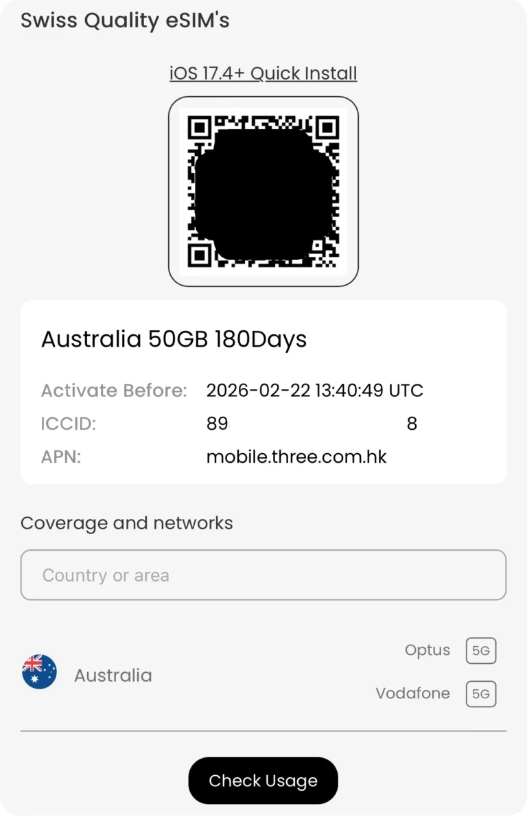 Reinstall eSIM