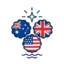 AU UK US - 3GB - 30 jours